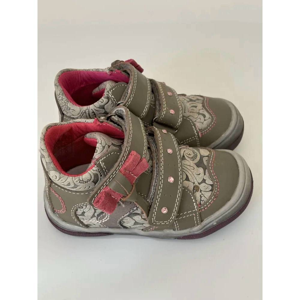 NEW BEEKO girl's willa boots in grayish-pink